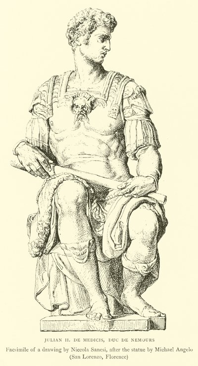 Julian II, De Medici, Hertog van Nemours door English School