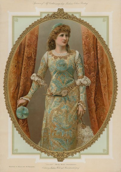 Juliet, Miss Mary Anderson door English School