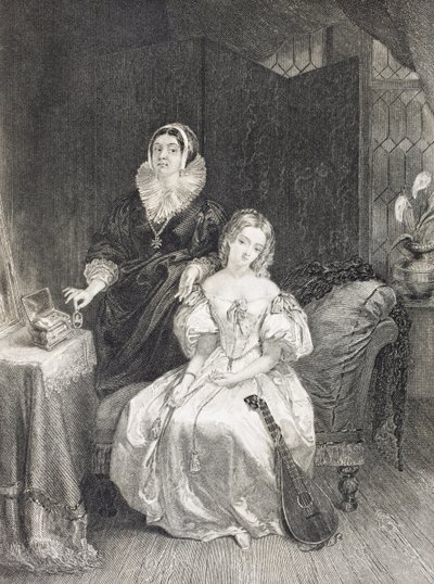 Juliet en haar verpleegster, uit 