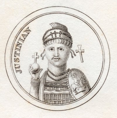 Justinianus I, uit 