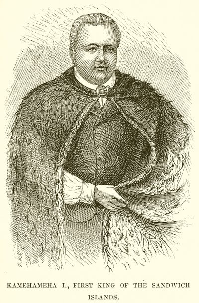 Kamehameha I, Eerste Koning van de Sandwich Eilanden door English School