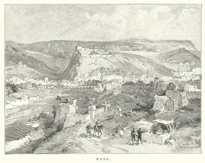 Kars (gravure) door English School