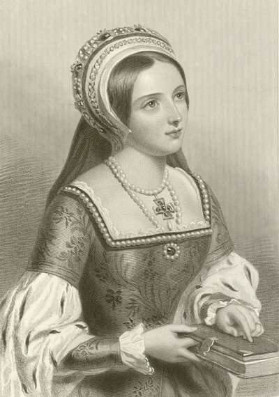 Catherine Parr, zesde vrouw van koning Hendrik VIII door English School