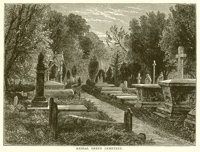 Kensal Green Cemetery door English School