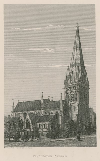 Kensington Kerk, Londen door English School