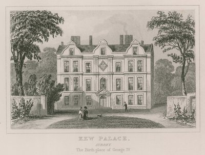 Kew Palace, Surrey - de geboorteplaats van George IV door English School