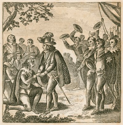 Koning Charles II en het herstel van de monarchie door English School