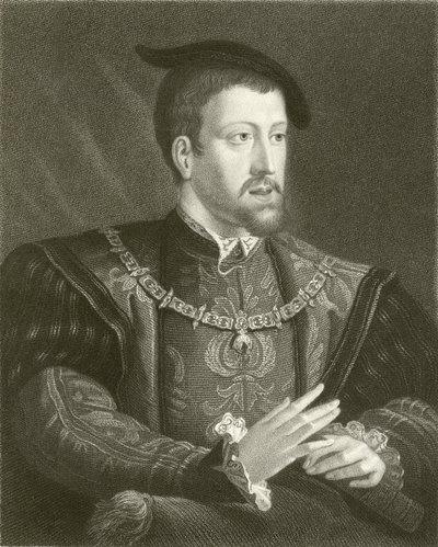 Koning Karel V door English School