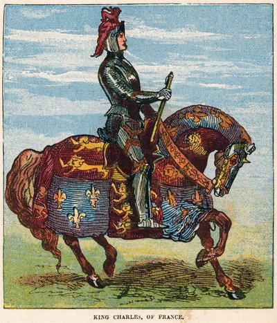 Koning Karel van Frankrijk door English School