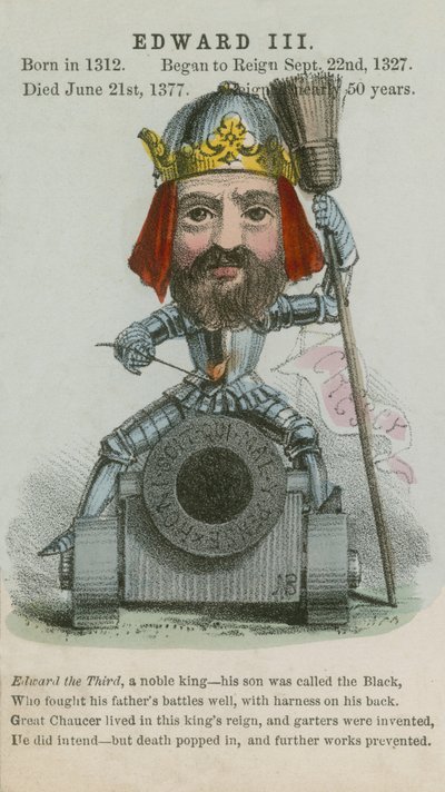 Koning Eduard III door English School