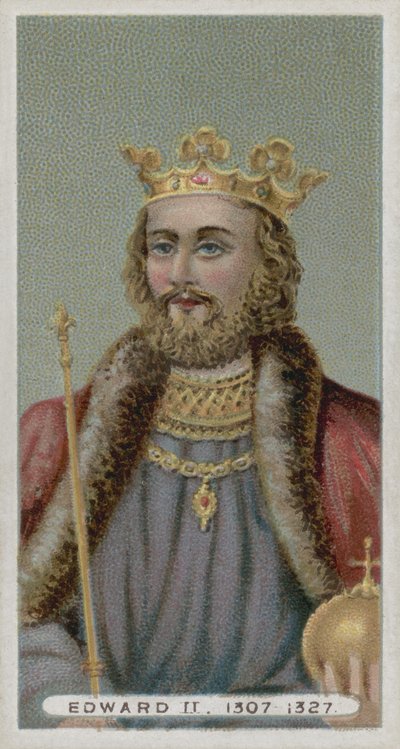Koning Eduard II door English School