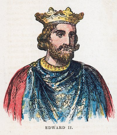 Koning Edward II door English School