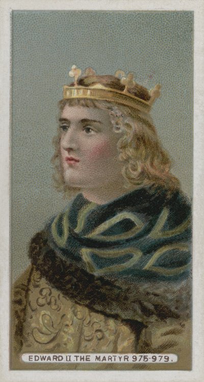 Koning Edward II, De Martelaar door English School