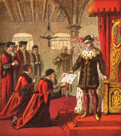 Koning Edward de Zesde door English School