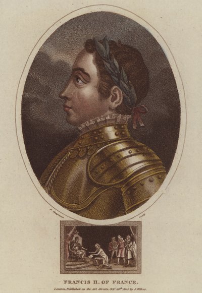 Koning Frans II van Frankrijk door English School