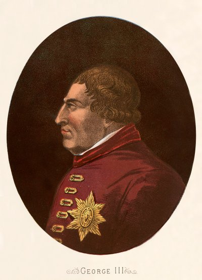 Koning George III door English School