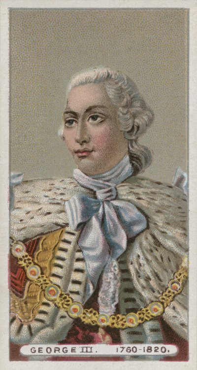 Koning George III door English School