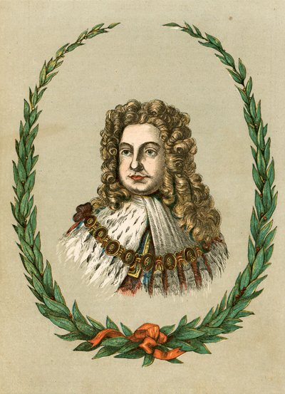 Koning George III door English School