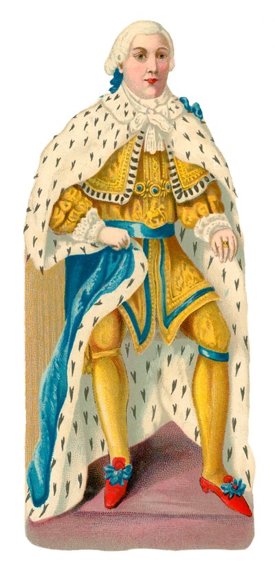 Koning George III door English School