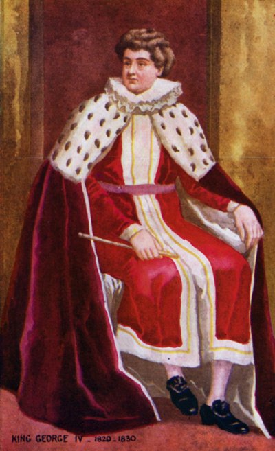 Koning George IV door English School