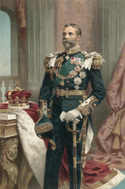 Koning George V door English School