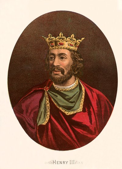 Koning Hendrik III door English School