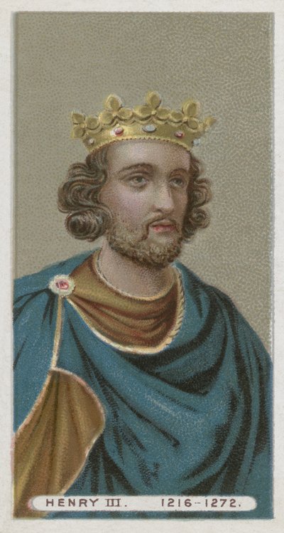 Koning Hendrik III door English School