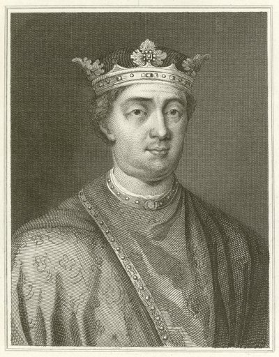 Koning Hendrik II door English School