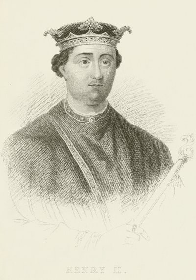 Koning Hendrik II door English School