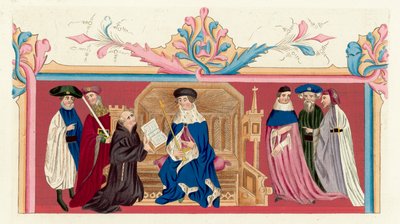 Koning Hendrik IV en zijn hof door English School