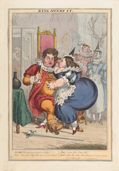 Koning Hendrik IV, uitgegeven 1827 door English School
