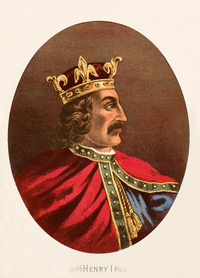 Koning Hendrik I door English School