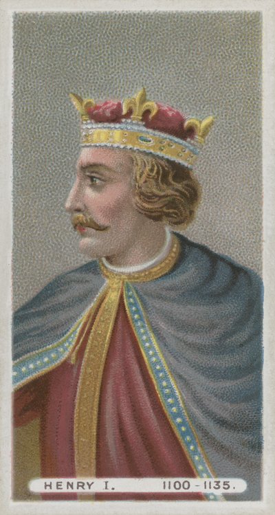 Koning Hendrik I door English School