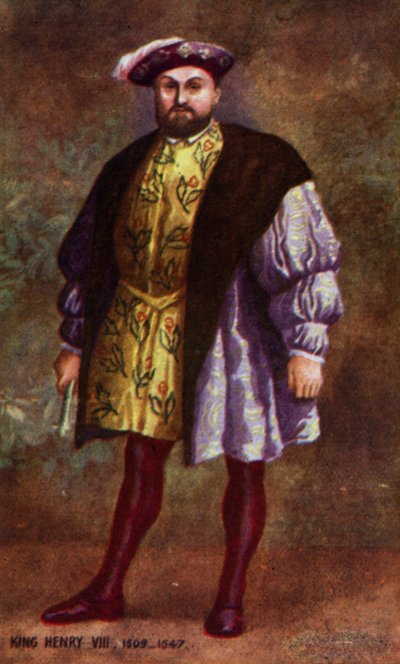 Koning Hendrik VIII door English School