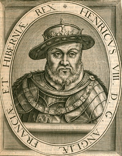 Koning Hendrik VIII door English School