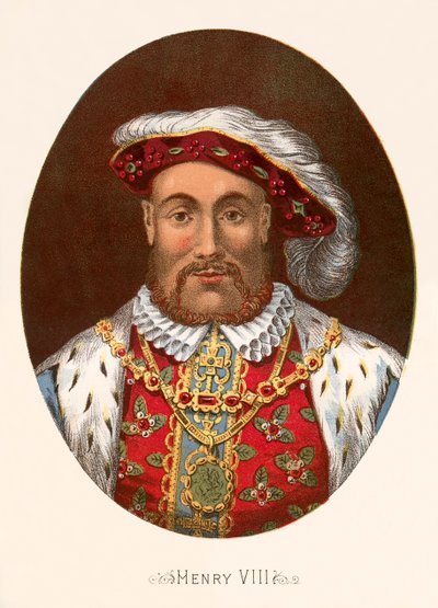 Koning Hendrik VIII door English School
