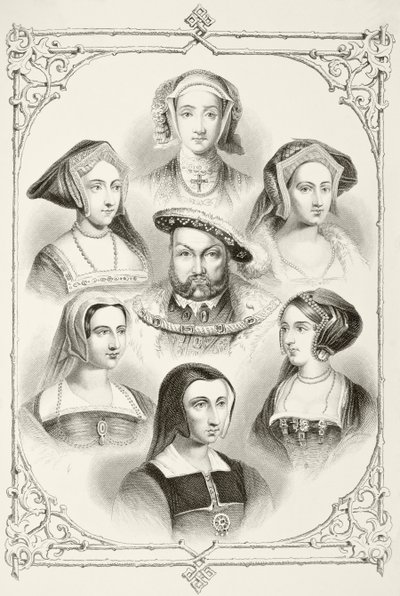 Koning Hendrik VIII van Engeland en zijn zes vrouwen, uit 