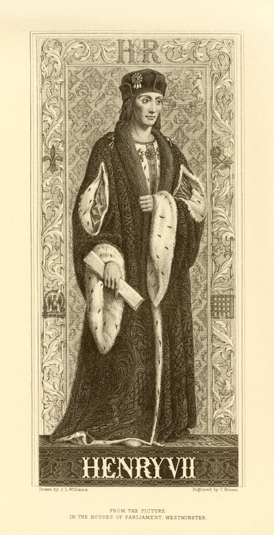 Koning Henry VII door English School