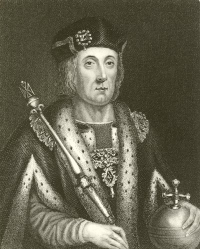Koning Henry VII door English School