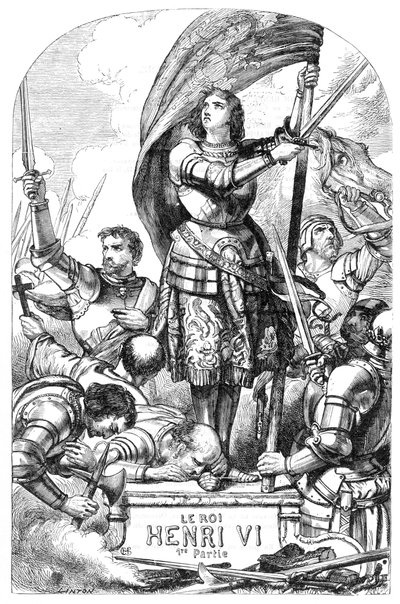 Koning Hendrik VI - Illustratie in 