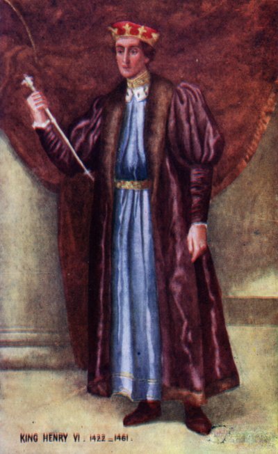 Koning Hendrik VI door English School