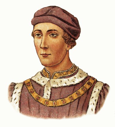 Koning Hendrik VI door English School