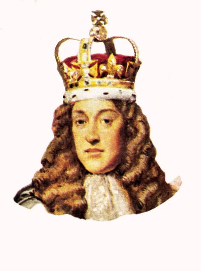 Koning James II door English School