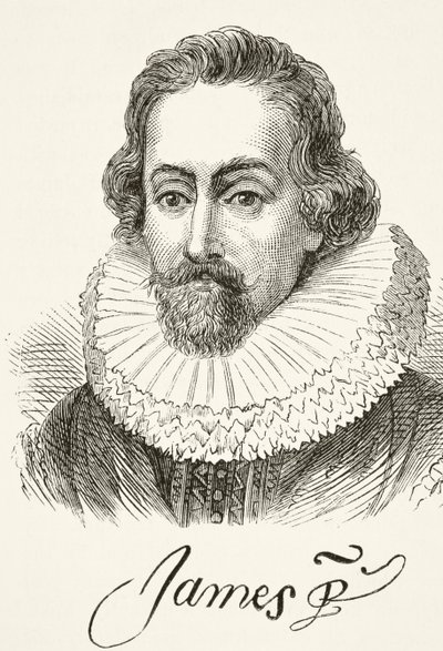 Koning James I van Engeland, uit 
