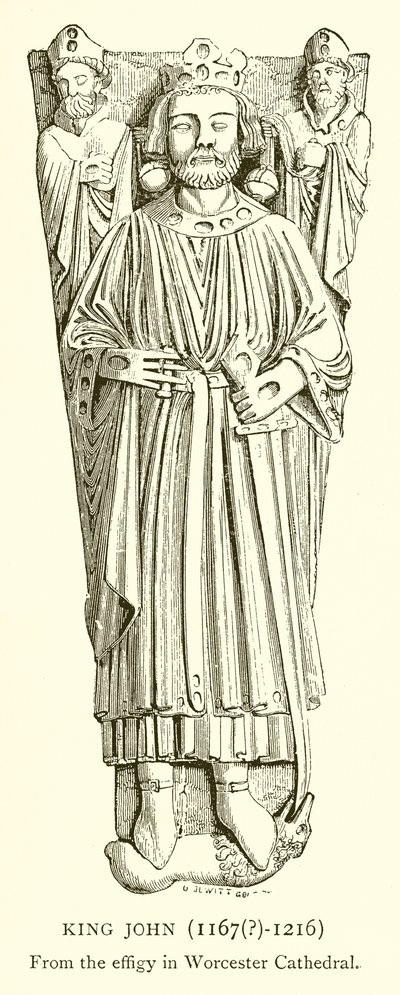 Koning Jan (1167(?)-1216) door English School