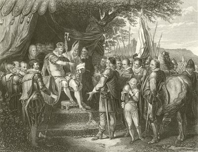 Koning Jan ondertekent Magna Charta door English School