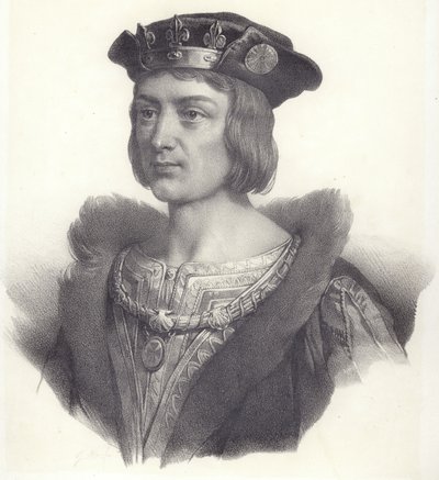 Koning Lodewijk XII van Frankrijk door English School