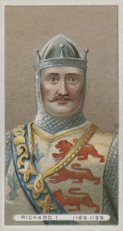 Koning Richard I, Leeuwenhart door English School