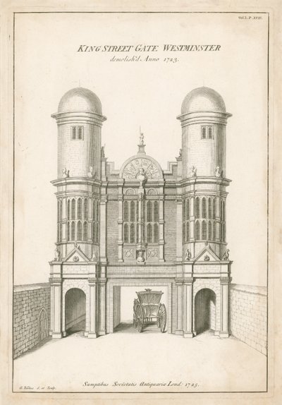 King Street Gate, Westminster door English School