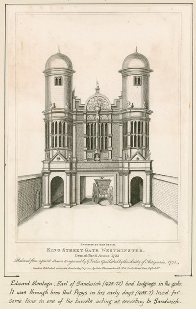 King Street Gate, Westminster door English School